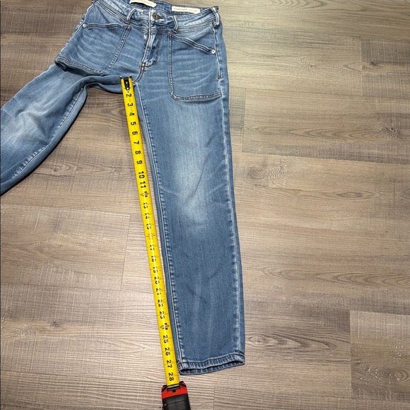 Pilcro and the Letterpress Light Blue Straight Leg Jeans - Picture 3 of 8